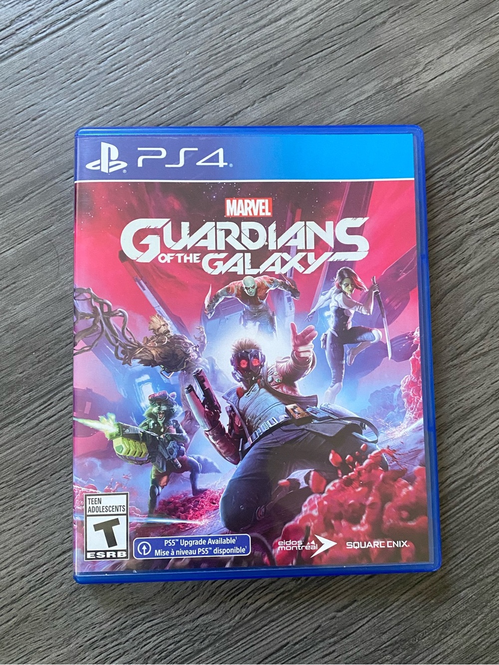 PS4 Marvel Guardians of the Galaxy game